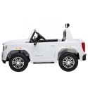 MYTS GMC 12V w/ Rubber Tyre & Leather Seat White