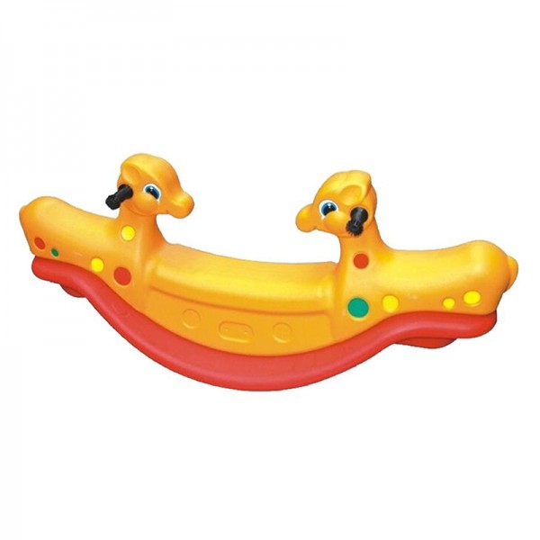 Giraffe Seesaw Yellow