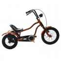 Harley Style Tricycle with Headlights Orange