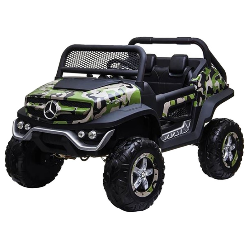 Licensed Mercedes BENZ Dragoon 12V Truck Army Green