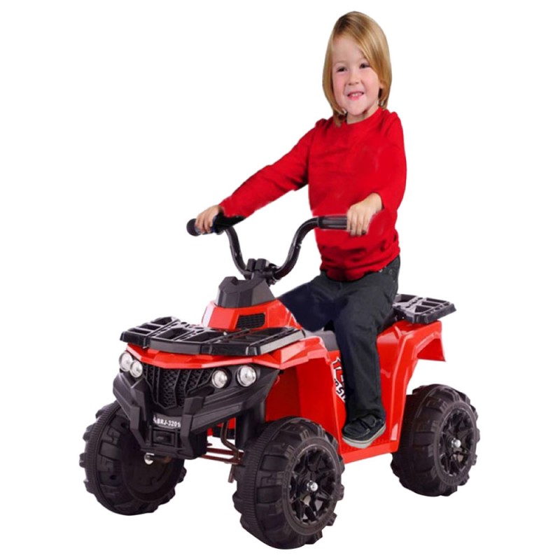 Mini 6v Quad Bike For Young Off Roaders Red