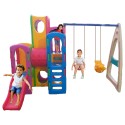 Myts Playhouse W/ Fishy Slide, Double Swing & Hideout