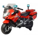 Ride On 12V BMW Licensed Police Bike Red