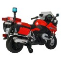 Ride On 12V BMW Licensed Police Bike Red