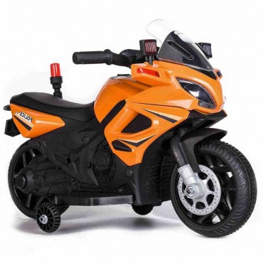 Ride On Dash Bike With Siren Light  Orange