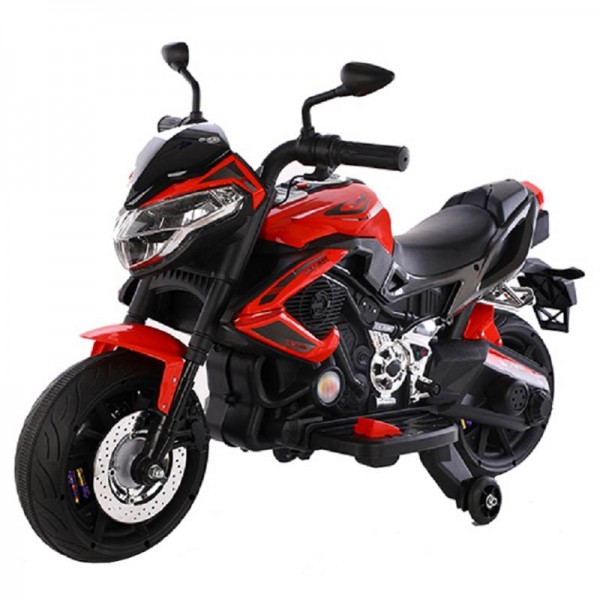 Ride On Kawasaki Styled 6V Motorcycle Red