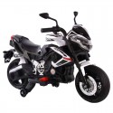 Ride On Kawasaki Styled 6V Motorcycle White