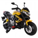 Ride On Kawasaki Styled 6V Motorcycle Yellow