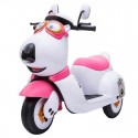 Ride On Snoopy Dog Zippy 6V Motorbike Pink
