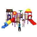 Myts Mega Backyard Kids playground swinger and slider