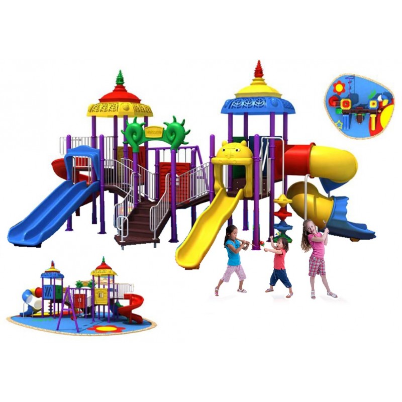 Myts Mega Dragon Kids Playground Set Outdoor Slide
