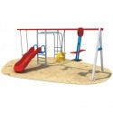 Myts Mega Fun Kids Slide And Swing and climbers