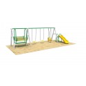 Myts Mega Funky Kids double n single swings n slides 