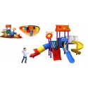 Myts Mega kids adventure wave playsets with slide