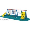 Myts Mega kids Playground Climbers swings n slider