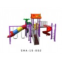 Myts Mega Playfort Kids playground with slides 