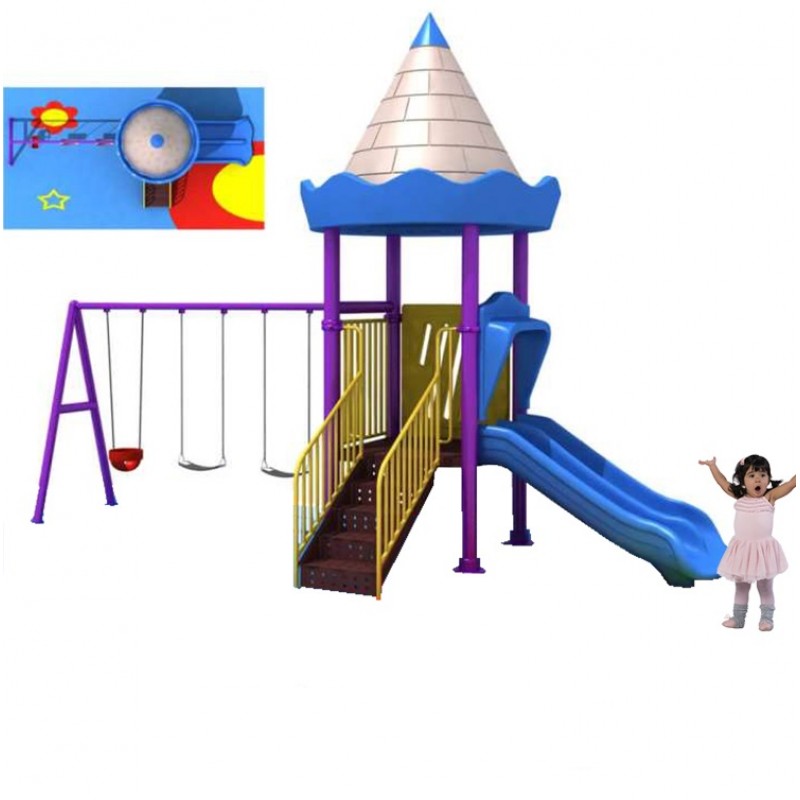 Myts Mega sportspower swing and slide