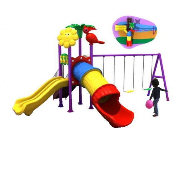 Myts New Mega Pino wavy slide and swings
