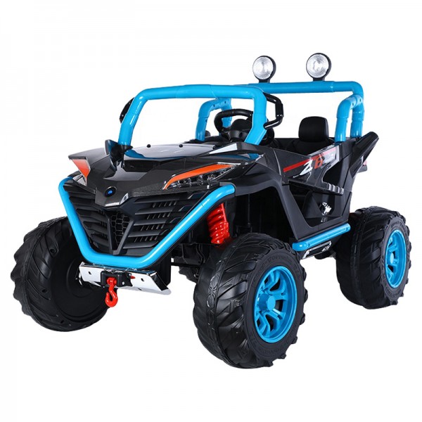 Myts 12V Torch UTV Electric Kids Car - Black & Blue