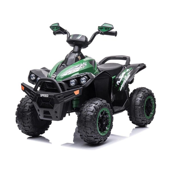 Myts Kids Quad Atv 12V Electric Bike Green