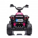 Myts Kids Quad Atv 12V Electric Bike Pink