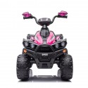 Myts Kids Quad Atv 12V Electric Bike Pink