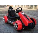 Myts Electric Ride on 12V GT Go Kart Style for Kids Red