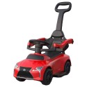 Myts 3-in-1 Lexus Style Musical Deluxe Mega Push Car Red