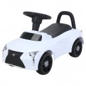 Myts 3-in-1 Lexus Style Musical Deluxe Mega Push Car White