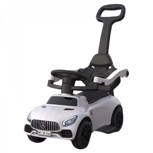 Myts 3-in-1 Mercedes Style Push Car Stroller White