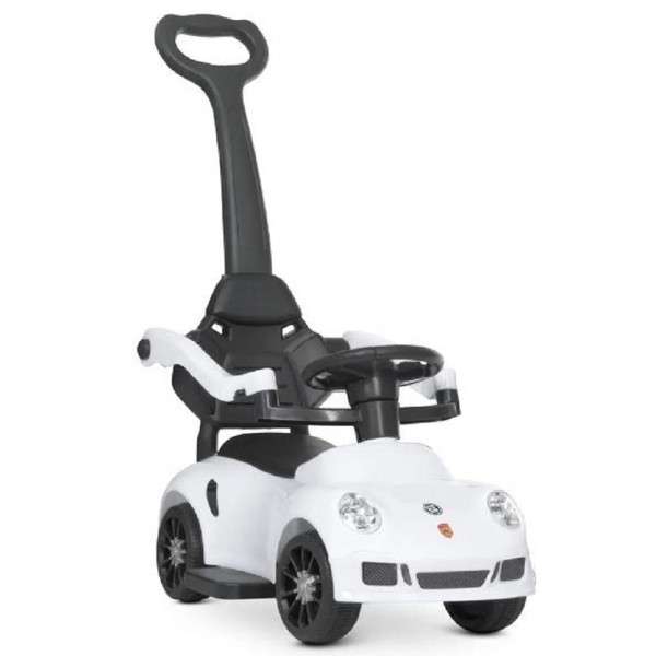 Myts Porsche Style Musical Push Car White