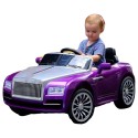 Myts Rolls Royce 12V Rc Ride On Car Purple