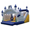 Myts Snowy White Inflatable Playground Bounce House 