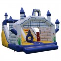Myts Snowy White Inflatable Playground Bounce House 