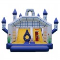 Myts Snowy White Inflatable Playground Bounce House 